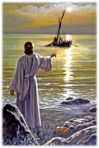 Jesus and the catch of fish(2)